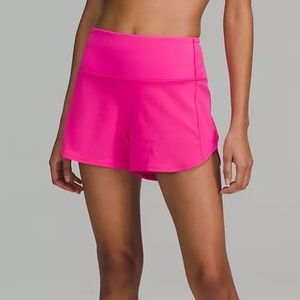 Lululemon Speed Up High-Rise Lined Short 4" Sonic Pink 18